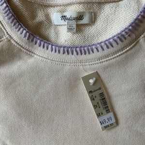 NWT Madewell Stitch Sweatshirt
